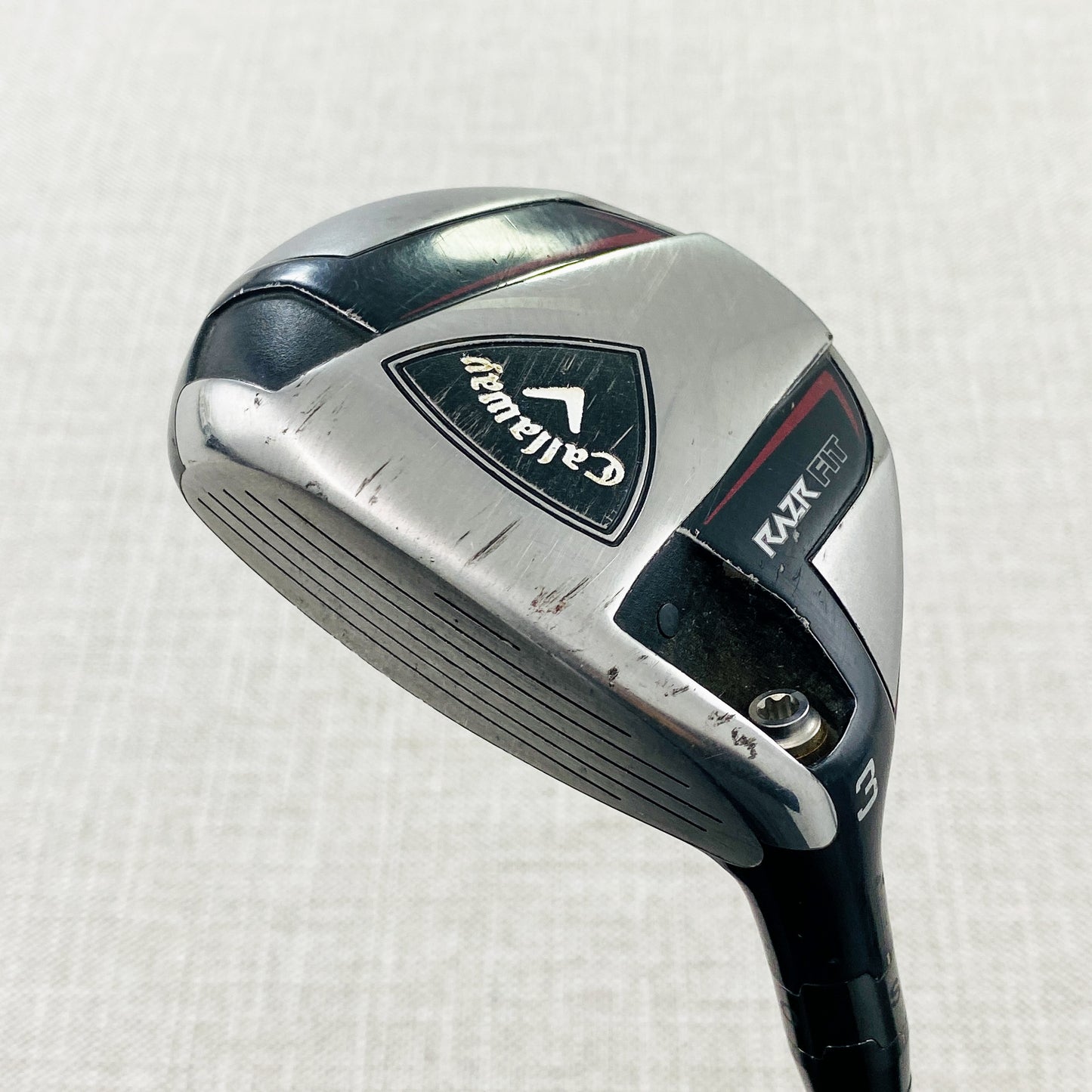 Callaway RAZR Fit Left-Hand 3-Wood. 15 Degree, Regular Flex - Good Condition # 10358