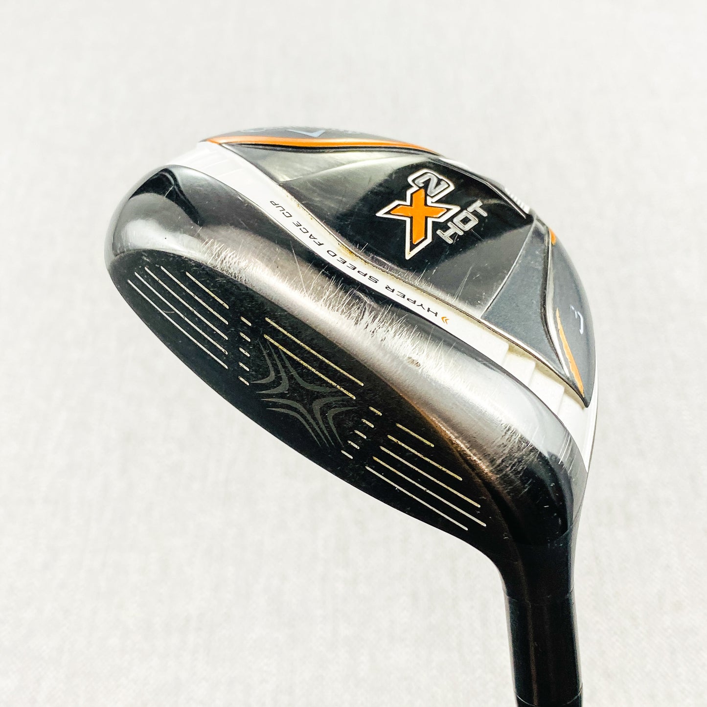 Callaway X2-Hot Left-Hand Ladies 3-Wood. 15 Degree, Ladies Flex - Good Condition # 12045