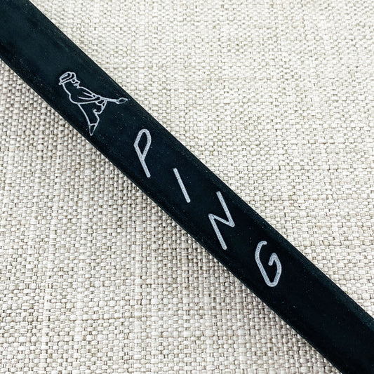 Golf Pride PING PP58 'Blackout' pistol putter grip. Black - Price includes fitment.
