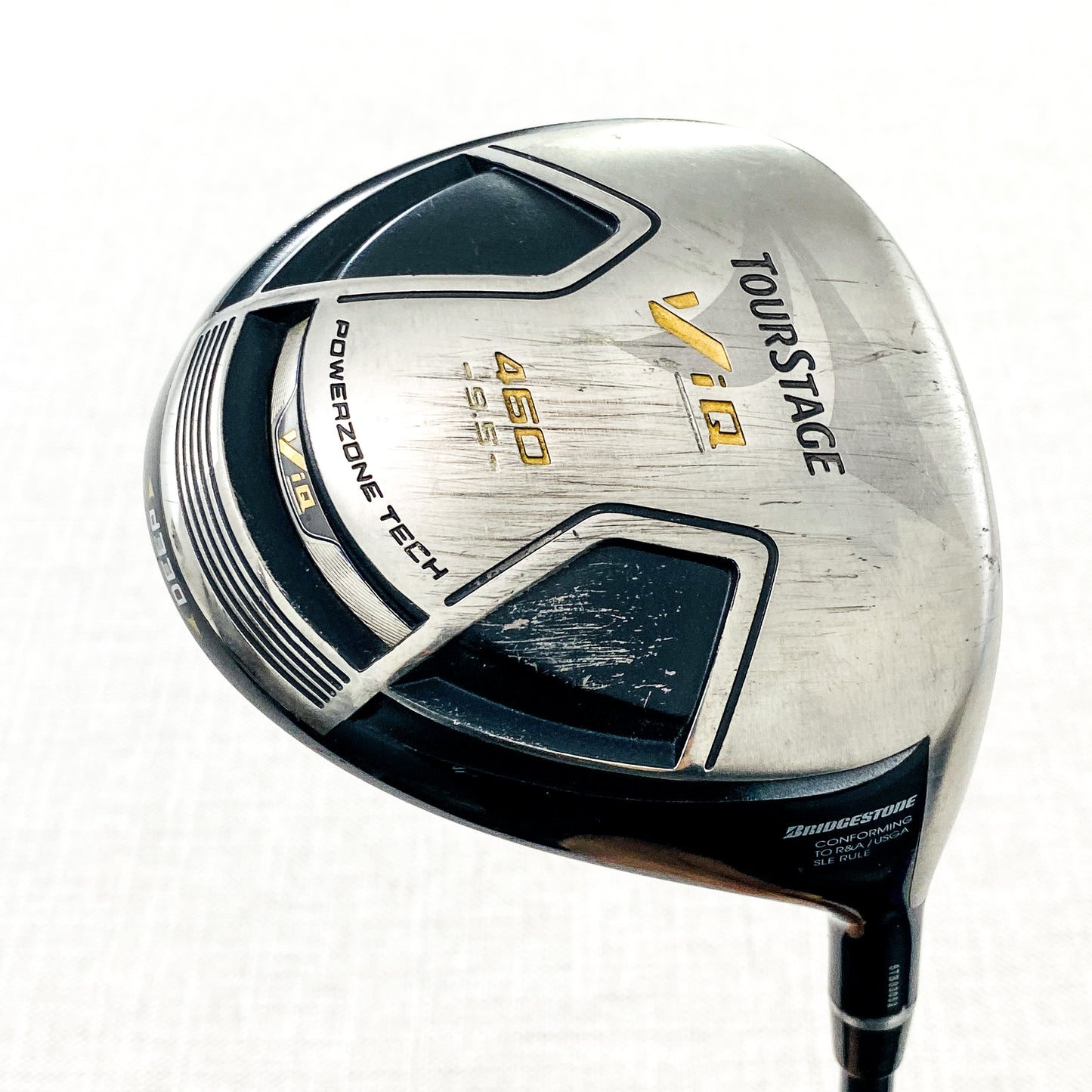 TourStage ViQ 460 Driver. 9.5 Degree, Stiff Flex - Very Good Condition # 11813