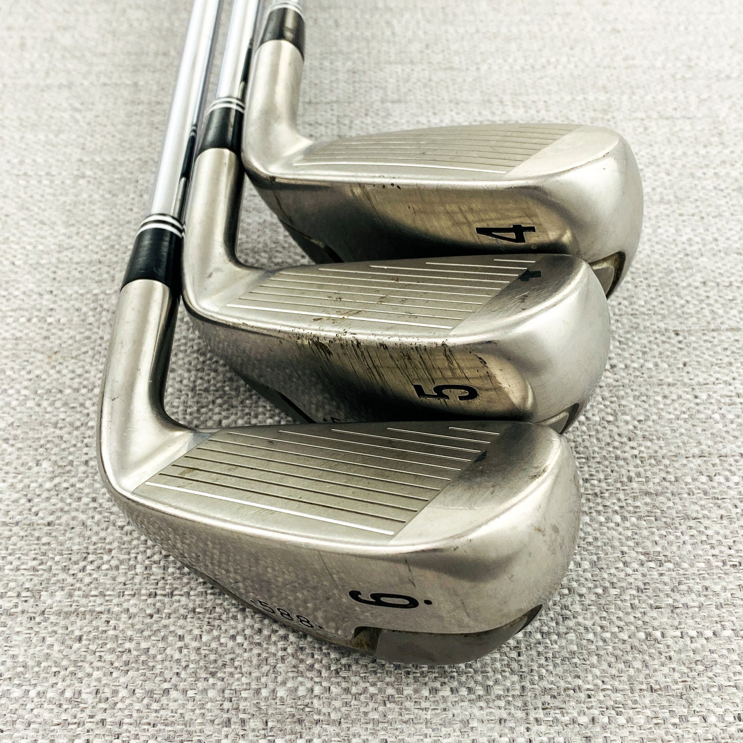 Cleveland 588 Altitude Left Hand Single Iron. Sold Separately. Regular Flex Steel - Good Condition # 13109