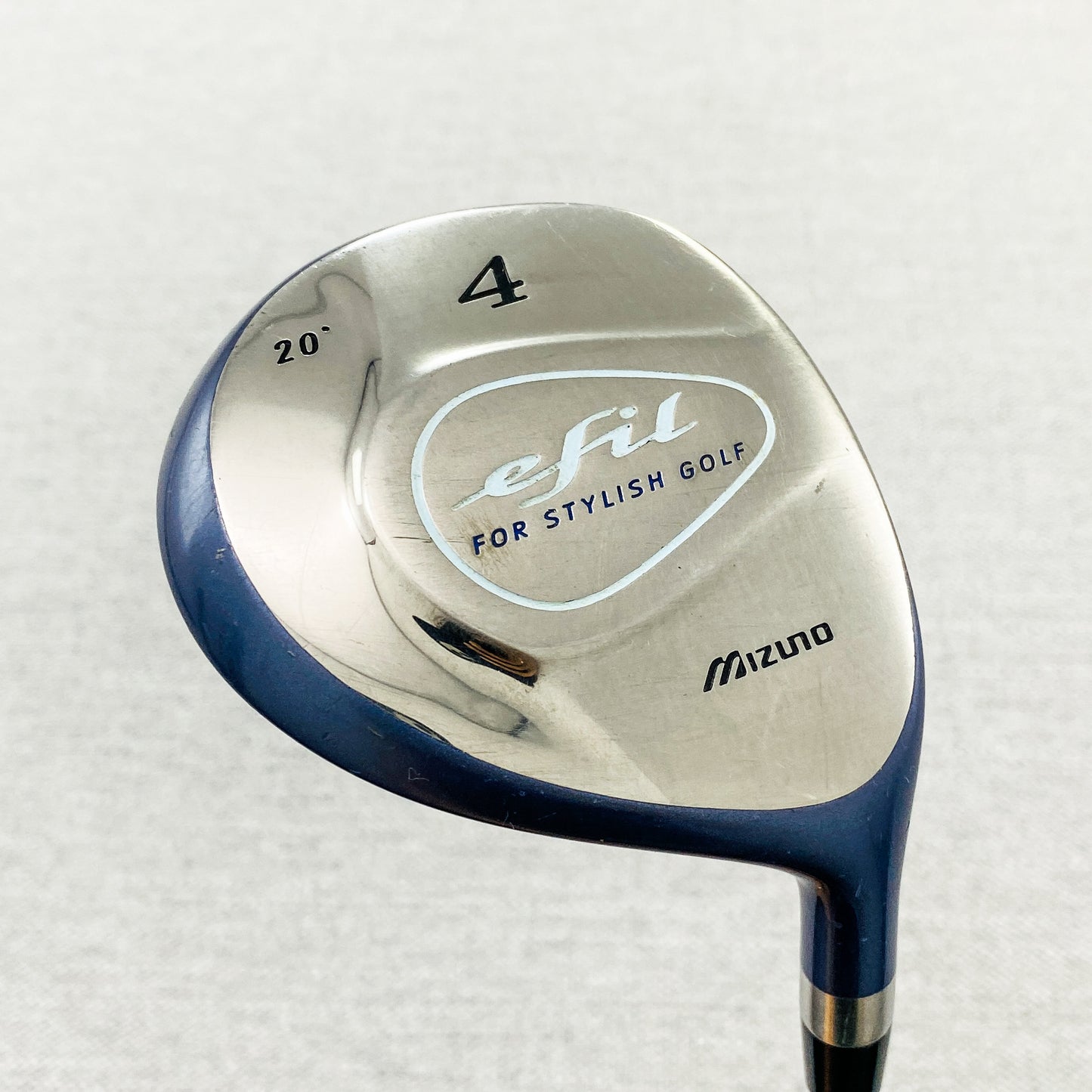 Mizuno Efil Ladies 4-Wood. 20 Degree, Ladies Flex - Good Condition # GP149