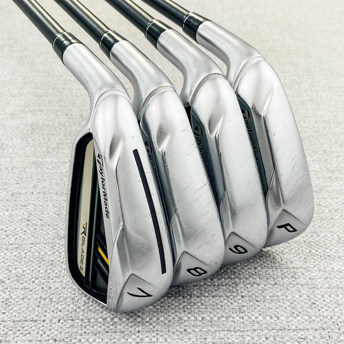 TaylorMade RocketBladez Left-Hand Single Iron. Regular Flex Graphite - Very Good Condition # 12801