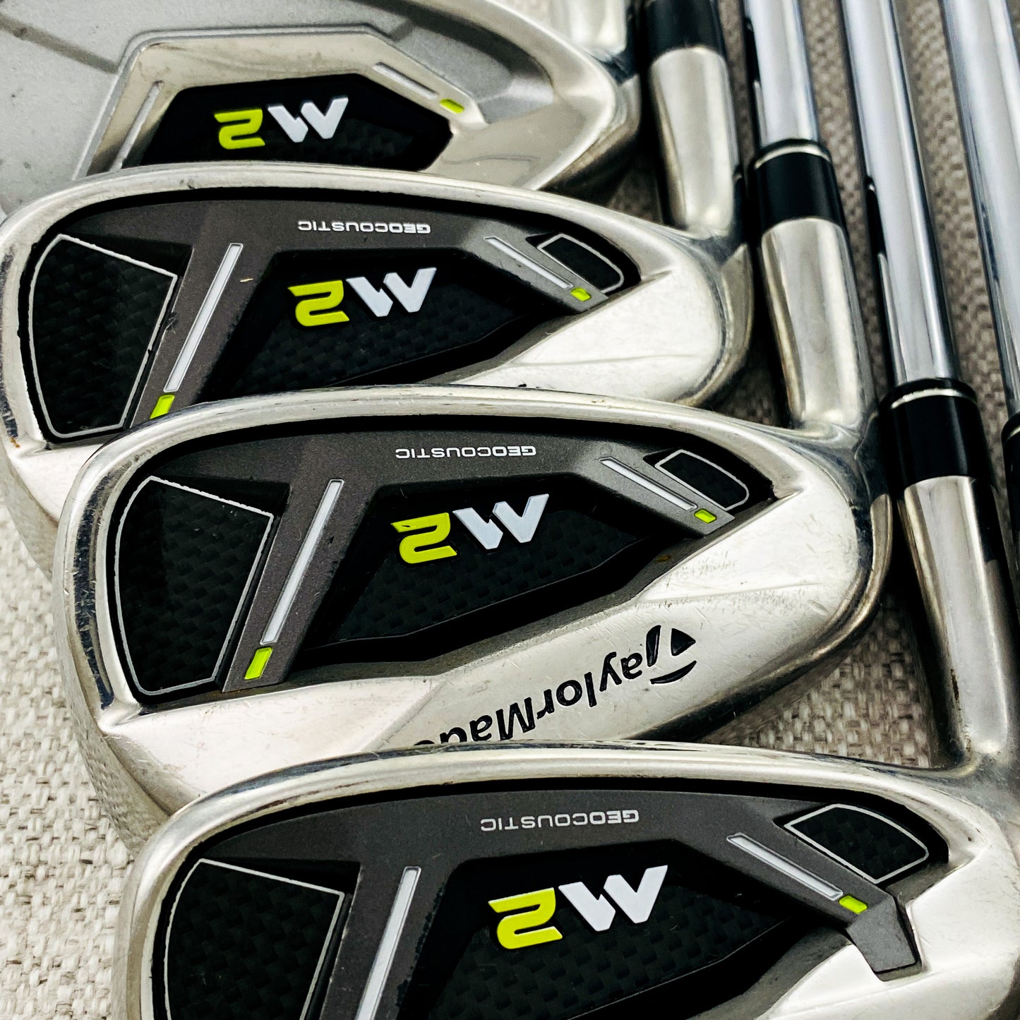 TaylorMade 2019 M2 Left Hand Single Iron. Sold Separately. Regular Flex Steel - Very Good Condition # 13272