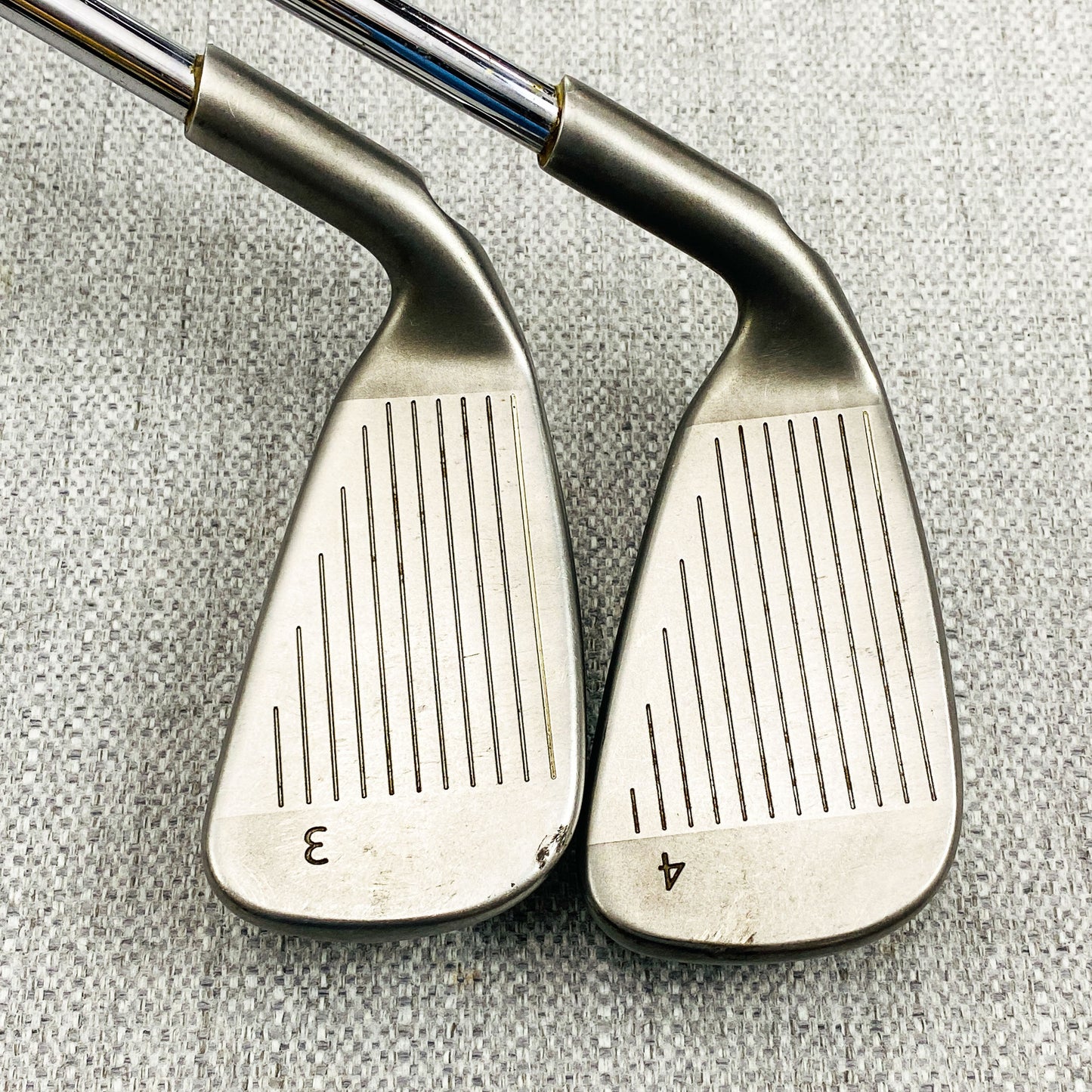 PING G25 White-Dot Single Iron. Sold Separately. Stiff Flex Steel - Very Good Condition # 12108