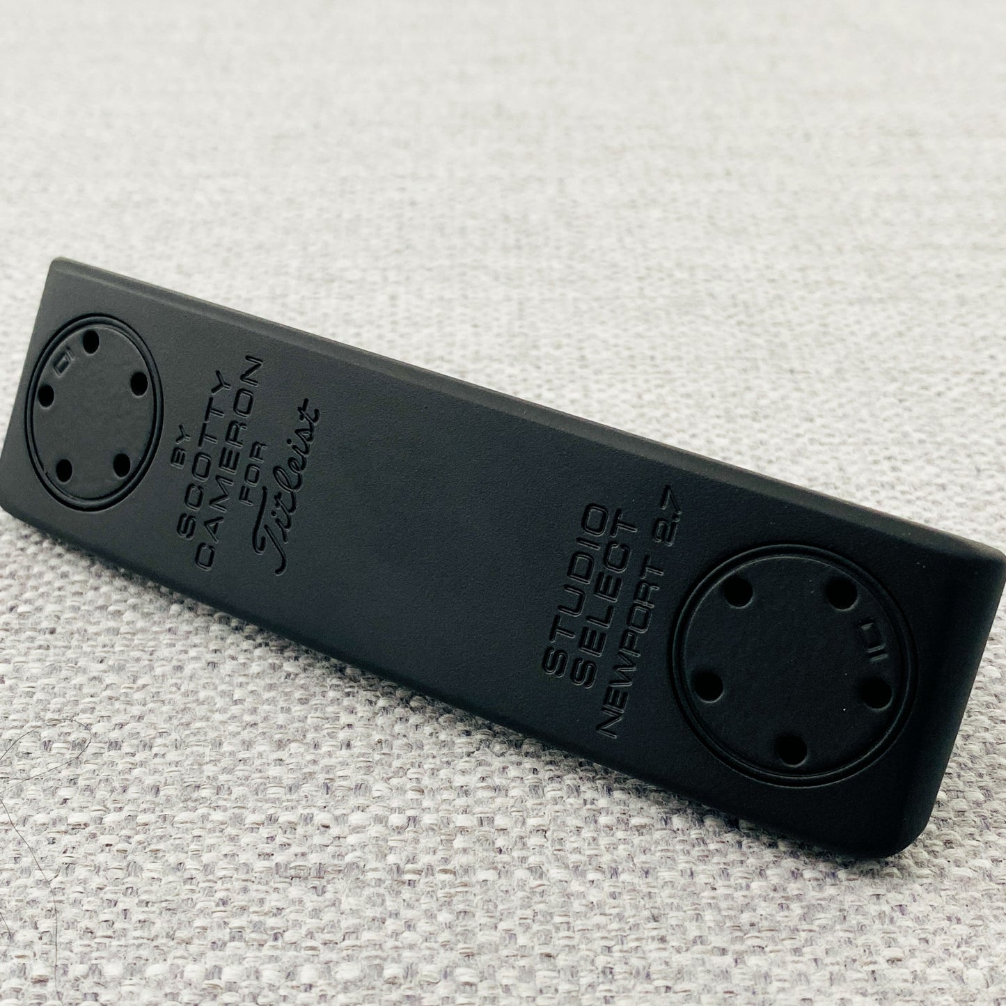 Scotty Cameron 2008 Studio Select Newport 2.7 - Custom Black finish, choice of shafts