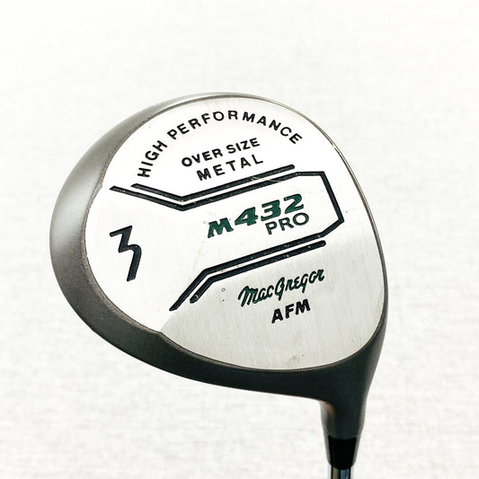 MacGregor M432 Pro 3-Wood. Regular Flex Steel - Good Condition # GP120