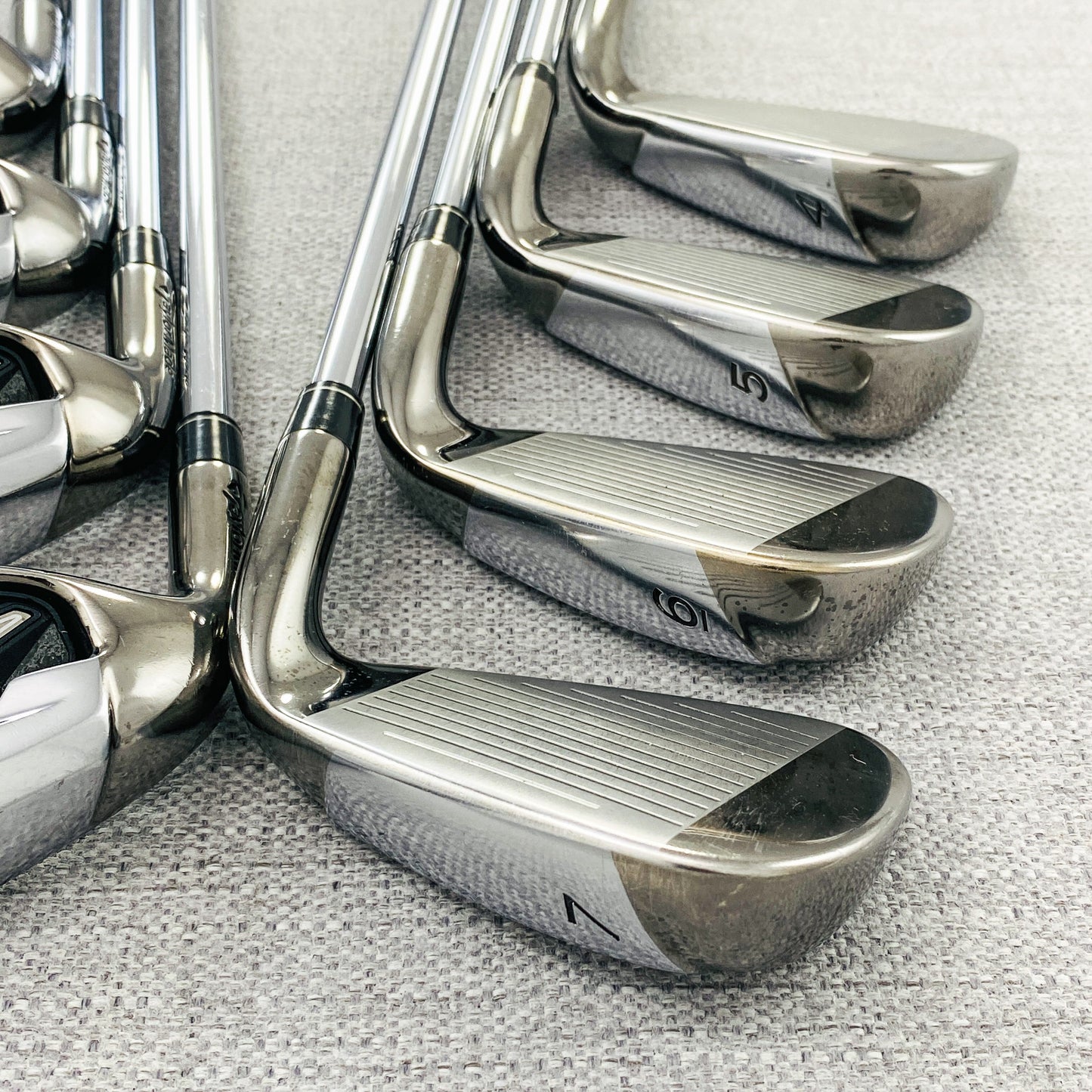 TaylorMade Burner Left-Hand Single Iron. Sold Separately. Regular Flex Steel - Very Good Condition # 12816