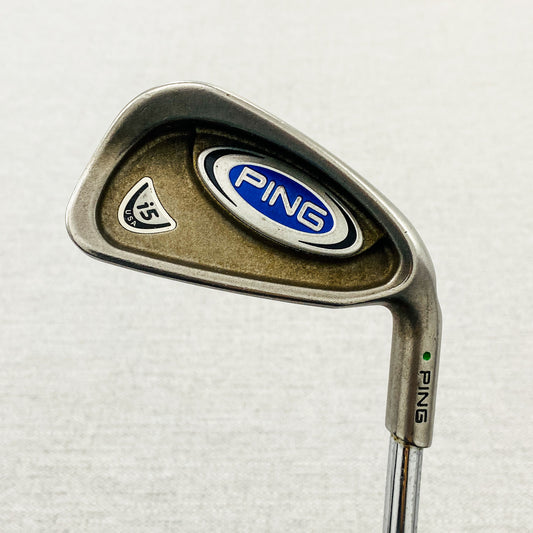 PING i5 Green-Dot 3-iron. Regular Flex Steel - Very Good Condition # 12735