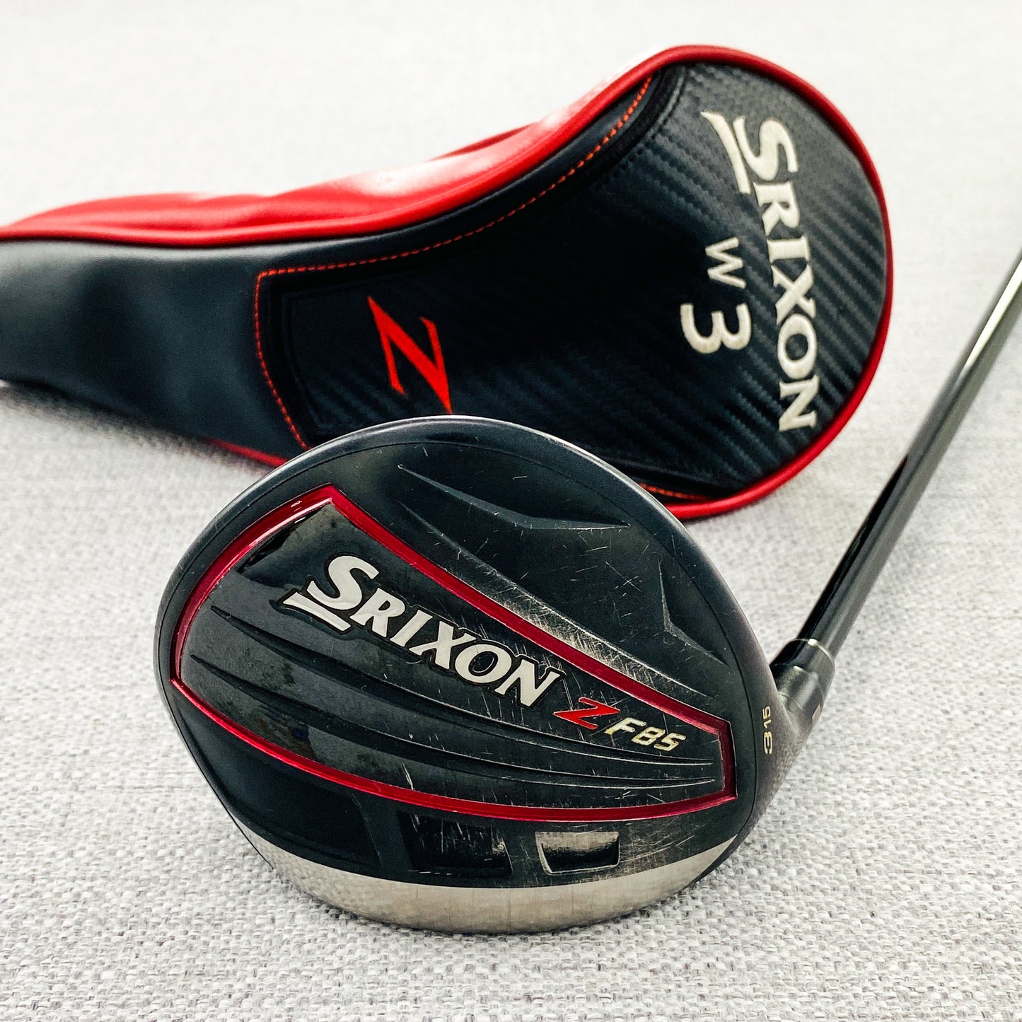 Srixon Z F85 Left Hand 3-Wood. 15 Degree, Extra Stiff - Good Condition # 13178