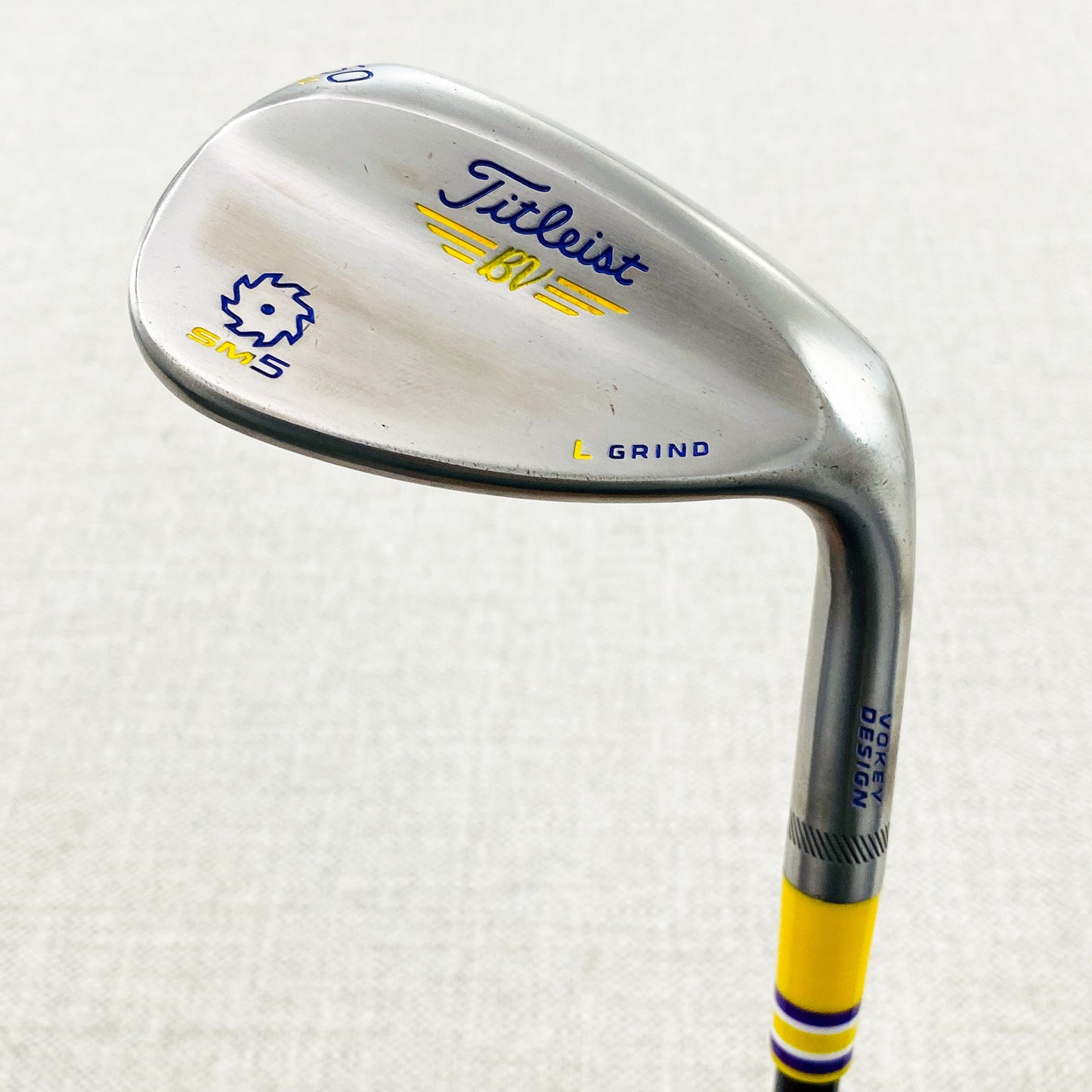 Titleist Vokey SM5 Wedge Set (52, 56, 60) Custom Raw refinish - S200 Onyx