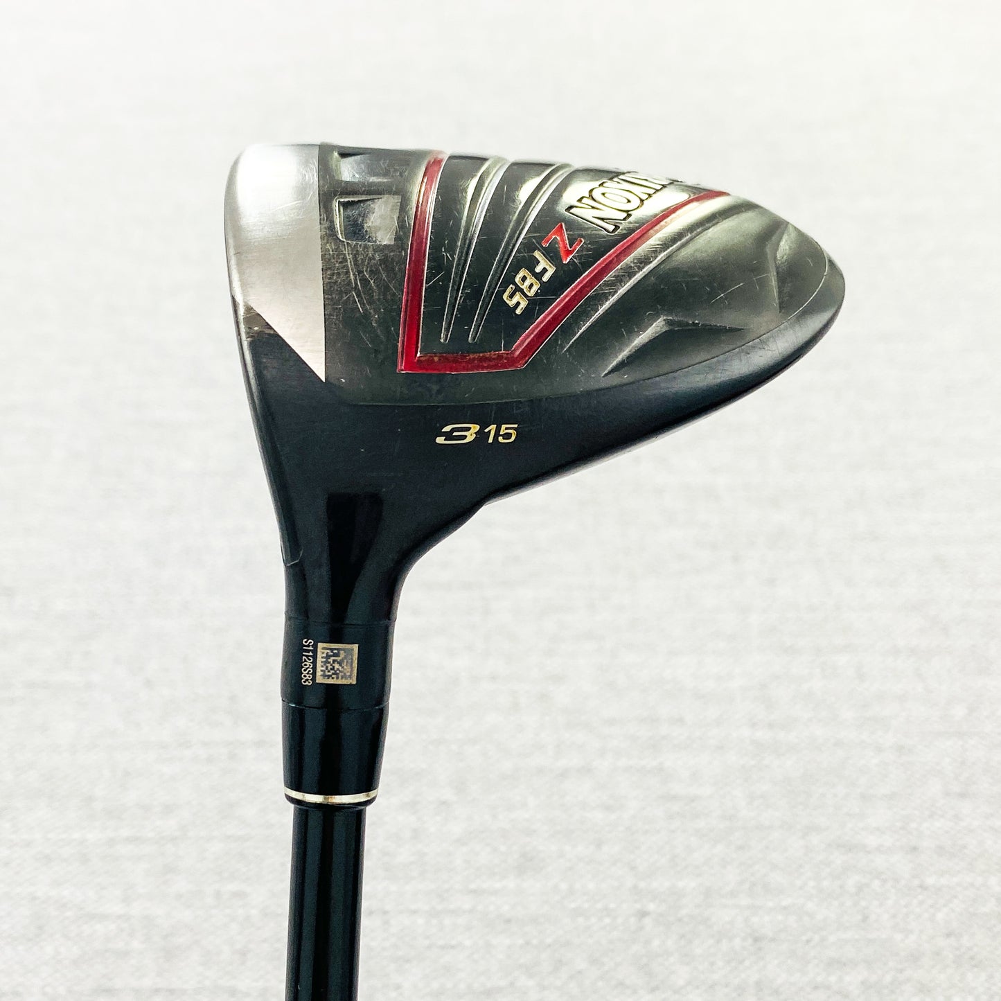 Srixon Z F85 Left Hand 3-Wood. 15 Degree, Extra Stiff - Good Condition # 13178