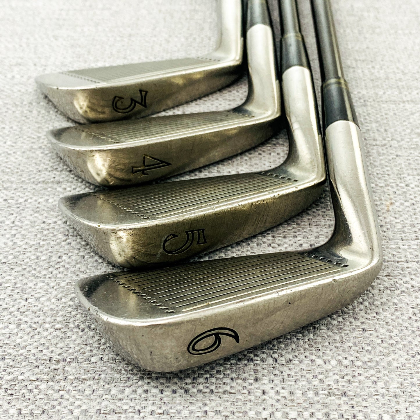 PowerBilt Master Iron Set (3-10+Wedge) Regular Flex Graphite - Good Condition # T867