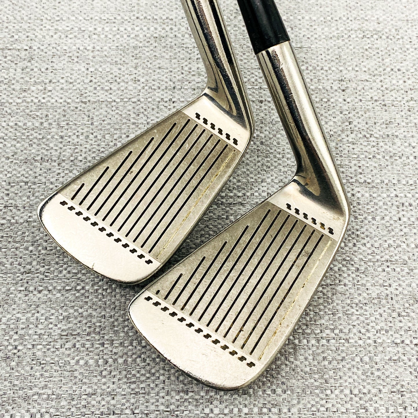 PowerBilt Master Iron Set (3-10+Wedge) Regular Flex Graphite - Good Condition # T867