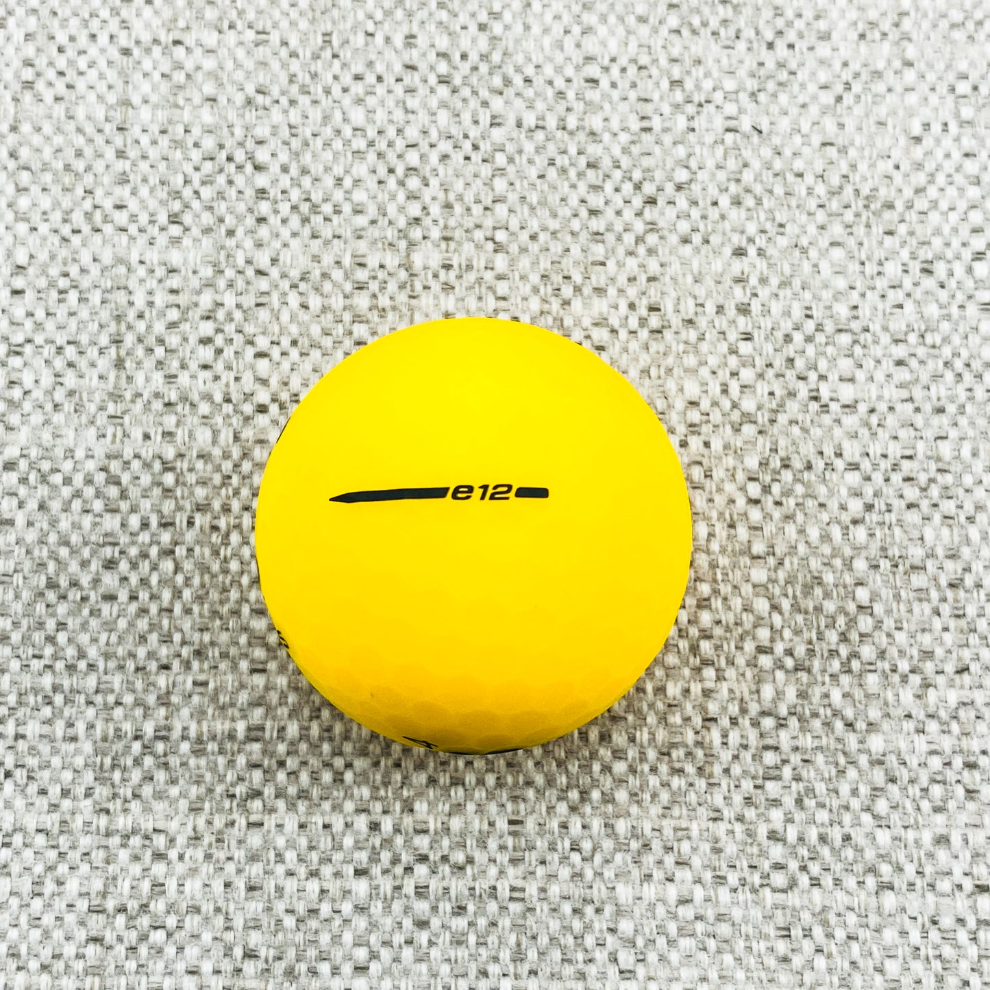 Bridgestone E12 Contact Golf Balls. Matte Yellow, 2 Dozen - Brand New