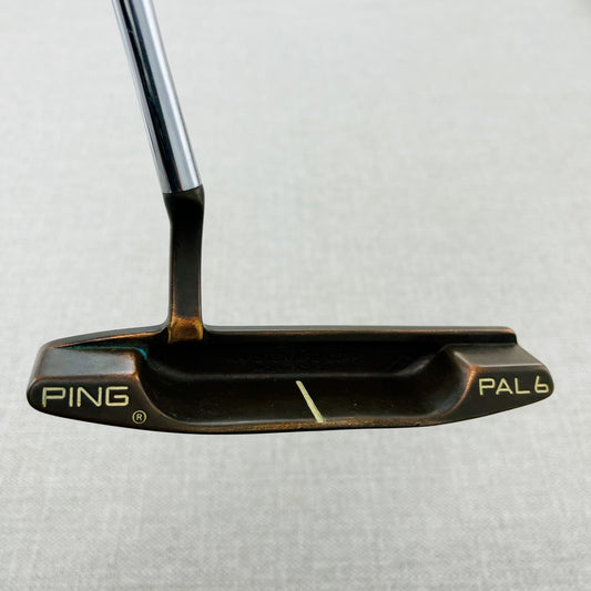 PING Pal 6 Beryllium Copper (BeCu) Putter. 34 inch - Very Good Condition # T905