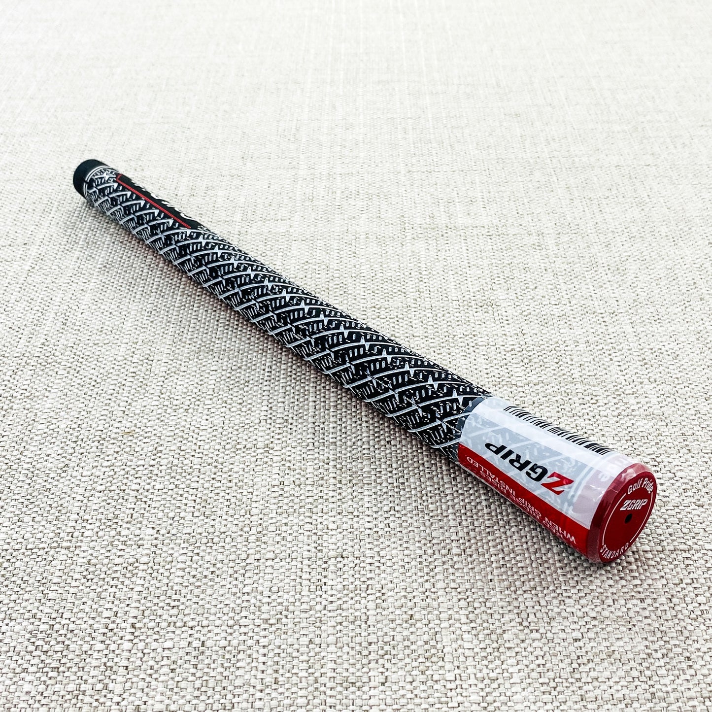 Golf Pride Z-Grip Align swing grip. Choice of size. Black/White - Price includes fitment.