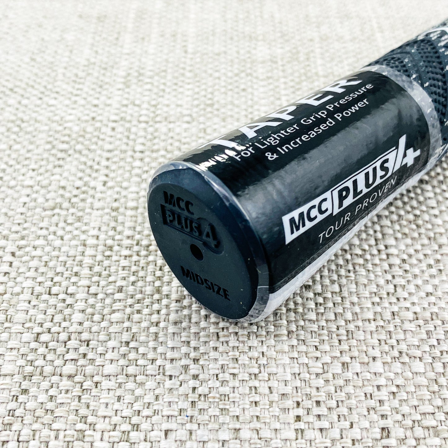 Golf Pride MCC +4 swing grip. Choice of size. Blue/Black - Price includes fitment.