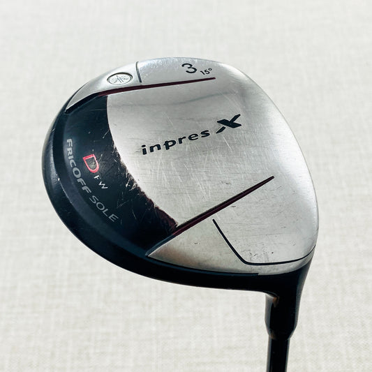 Yamaha Inpres X 3-Wood. 15 Degree, Stiff Flex - Good Condition # T721