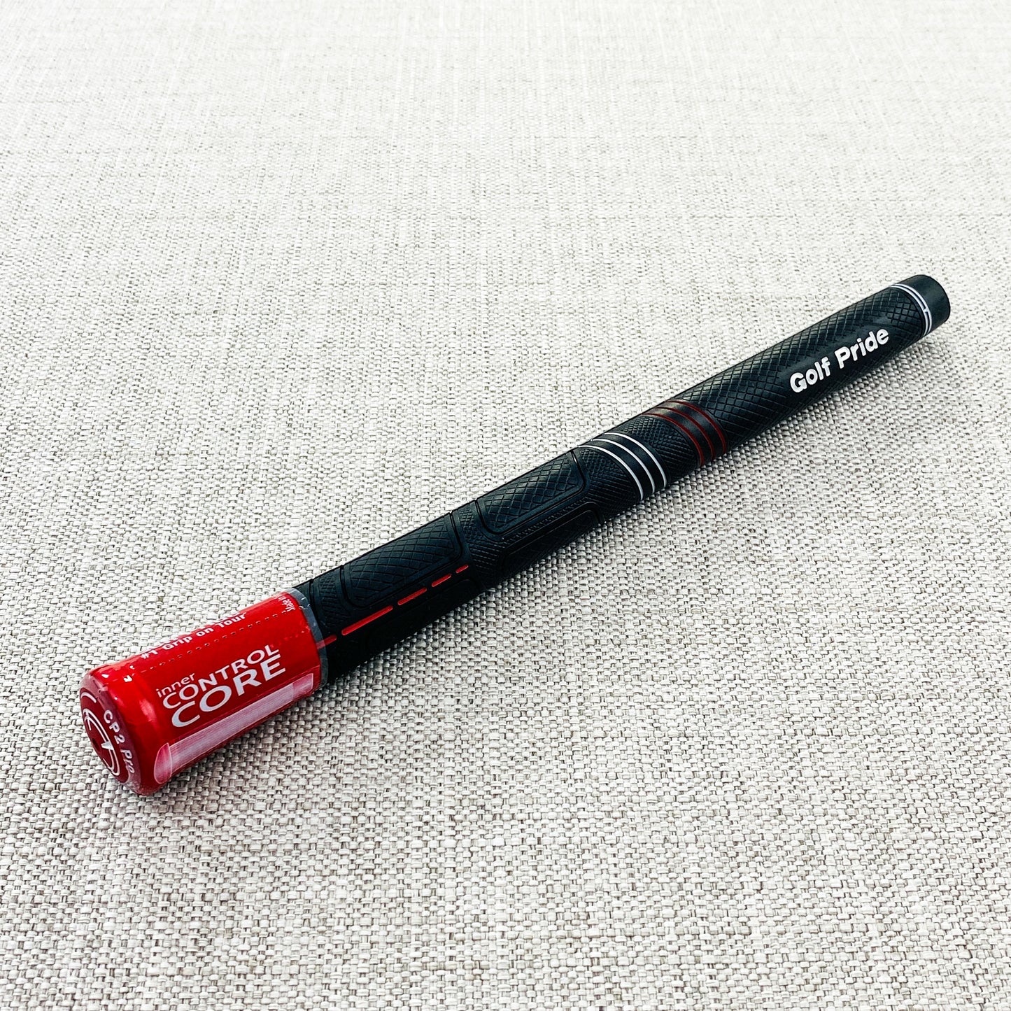 Golf Pride CP2 Pro swing grip. Choice of size. Black- Price includes fitment.