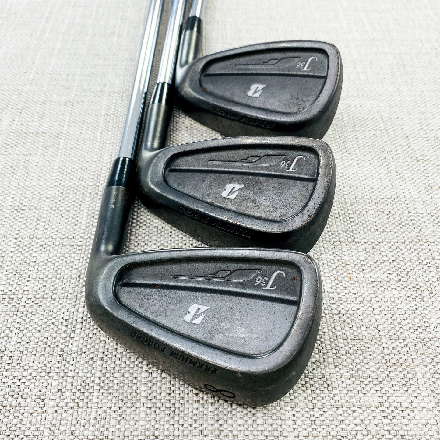 Bridgestone J36 Limited Edition Black Iron Set (4-P) PX 6.0 - Excellent Condition