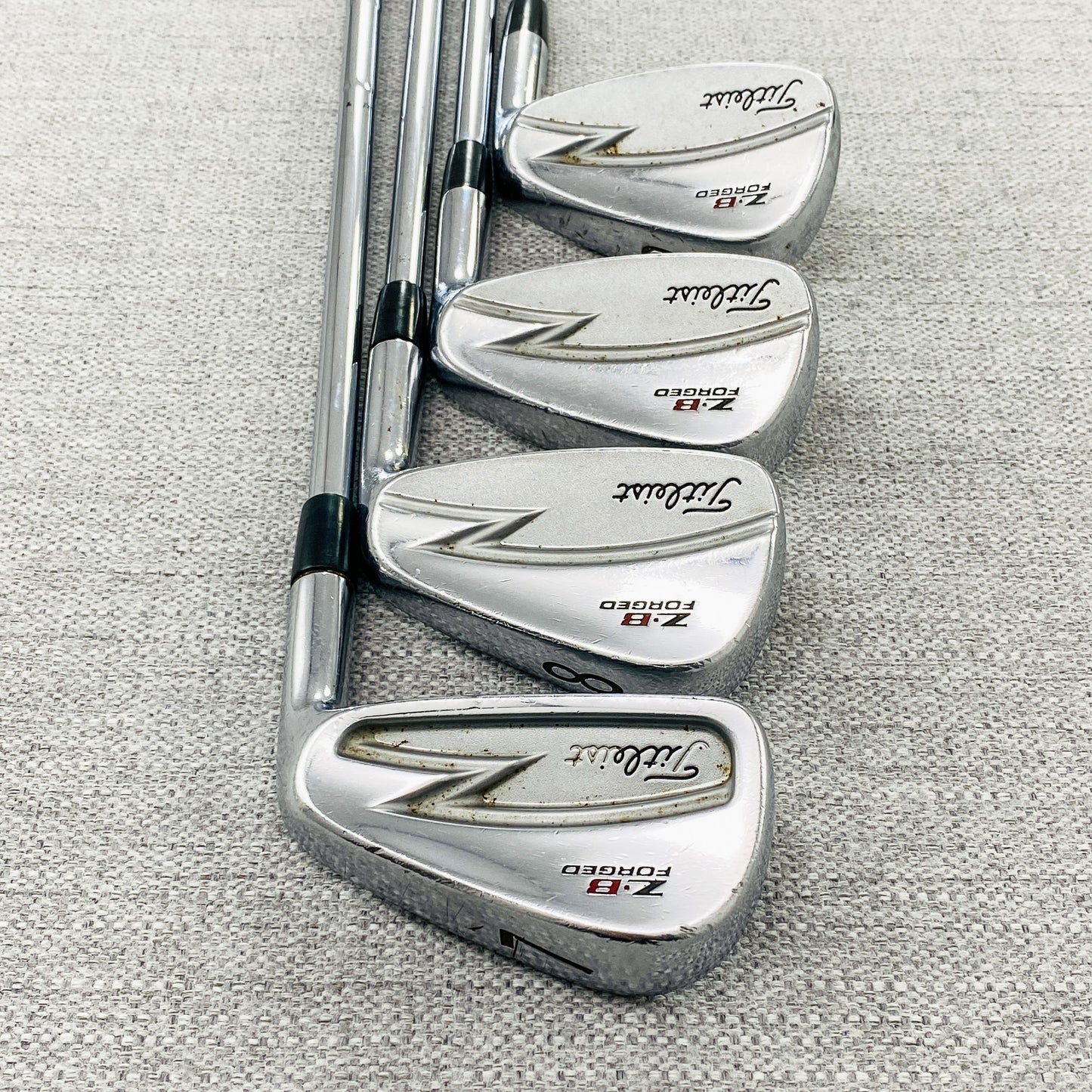 Titleist ZB Forged Single Iron. Sold Separately. S300 Stiff Steel - Good Condition # 12818