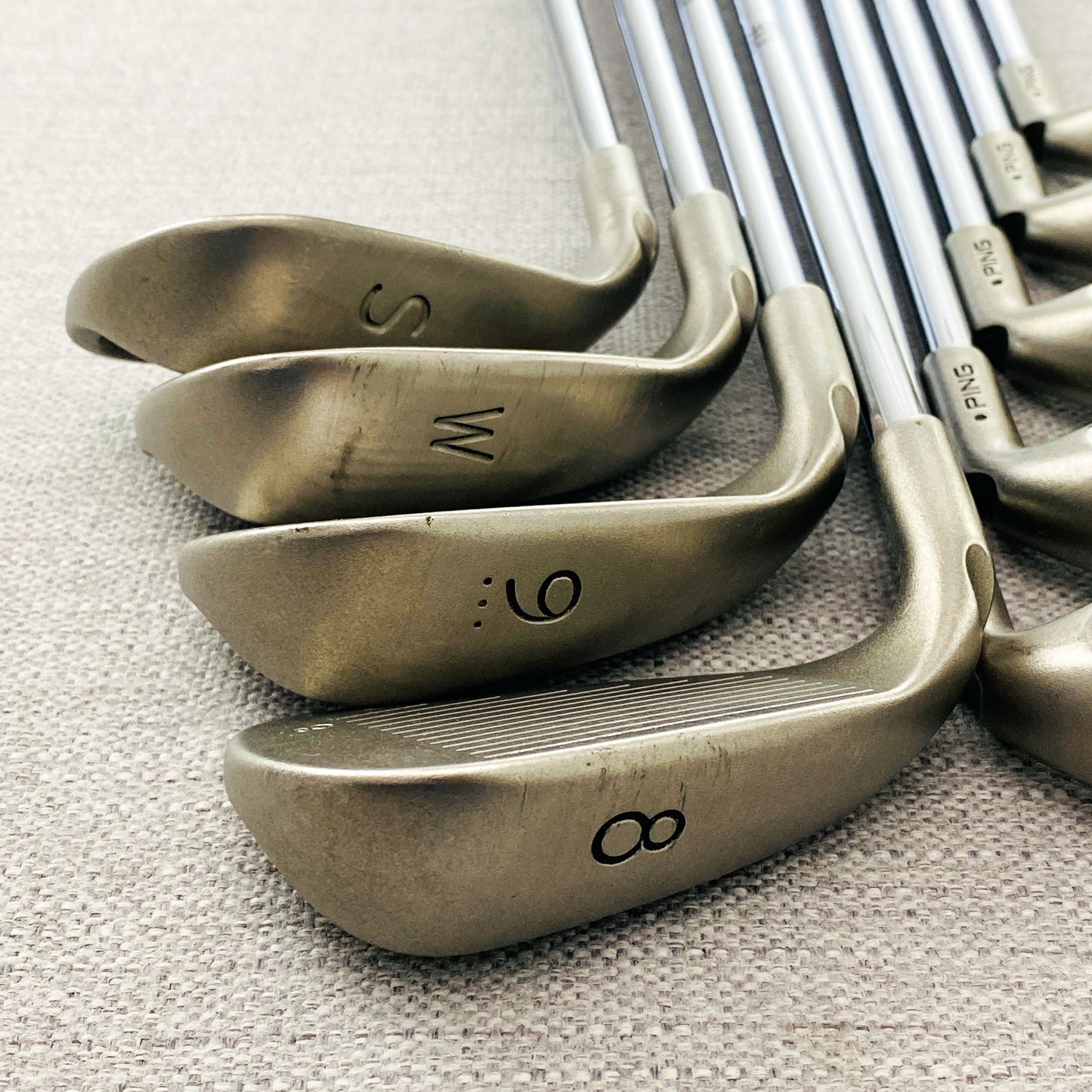 PING G5 Black-Dot Single Iron. Sod Separately. Regular Flex Steel - Very Good Condition # 13562