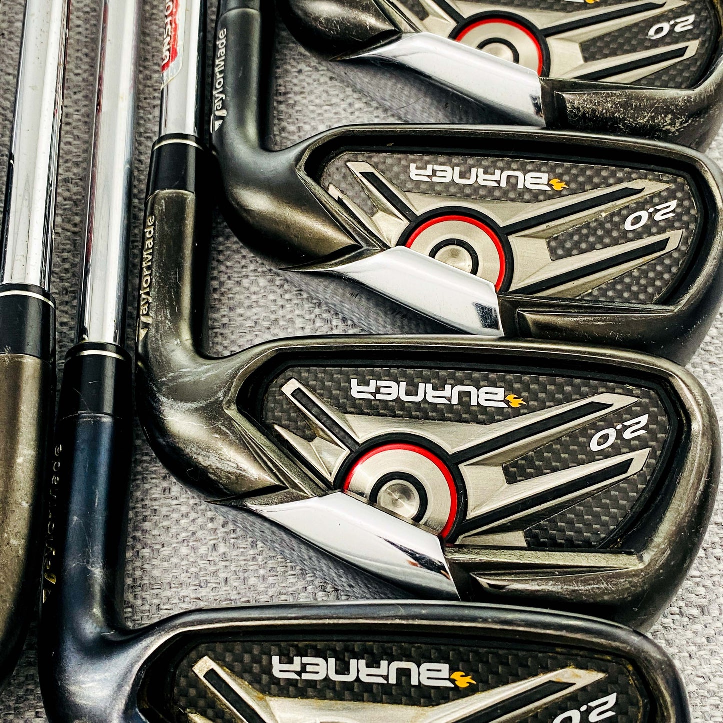 TaylorMade Burner 2.0 Black Single Iron. Sold Separately. Regular Flex Steel # 13604