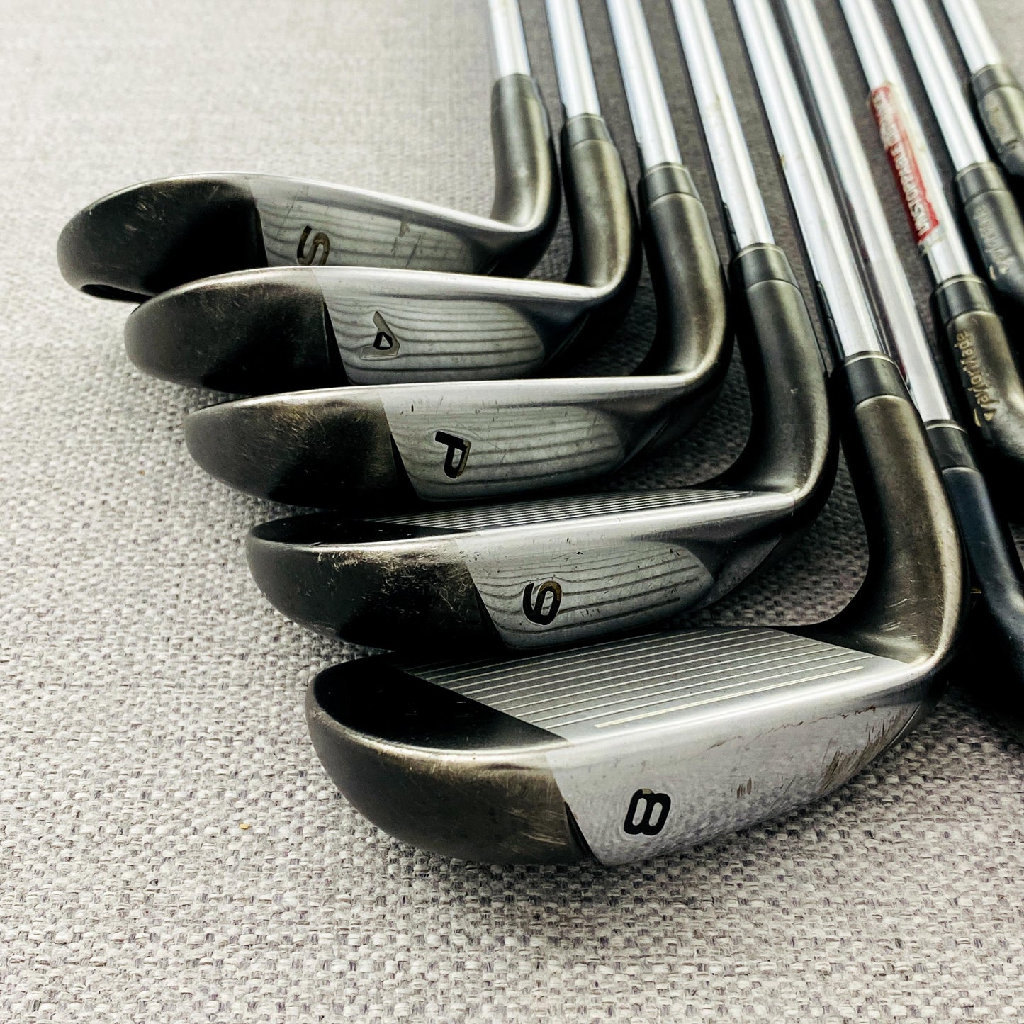 TaylorMade Burner 2.0 Black Single Iron. Sold Separately. Regular Flex Steel # 13604